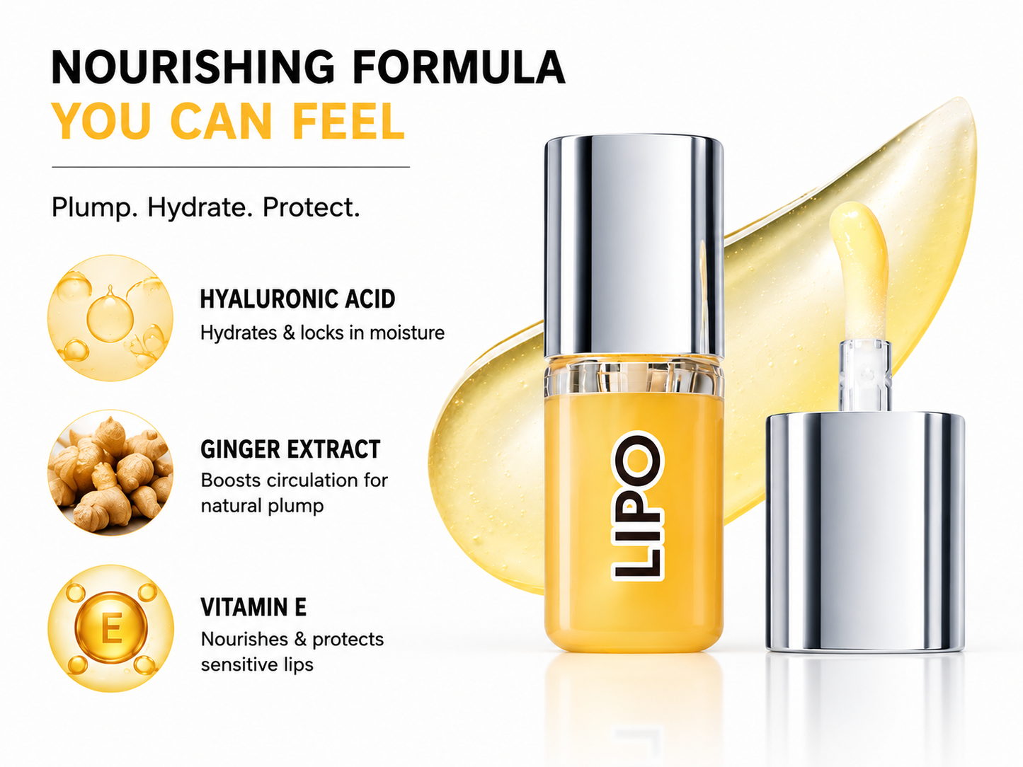 LIPO Lip Pumper — Glossy Plump Lip Oil