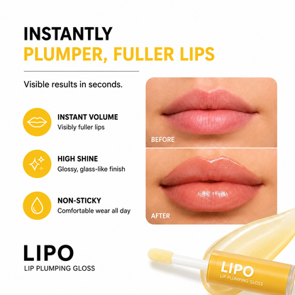 LIPO Lip Pumper — Glossy Plump Lip Oil